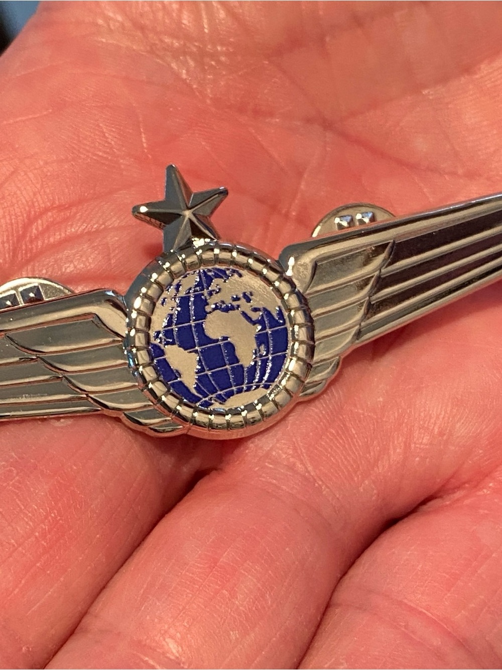 Halloween Costume Pilot Wings Captains Badges Wings Pin Aviation Airplane - Picture 2 of 5